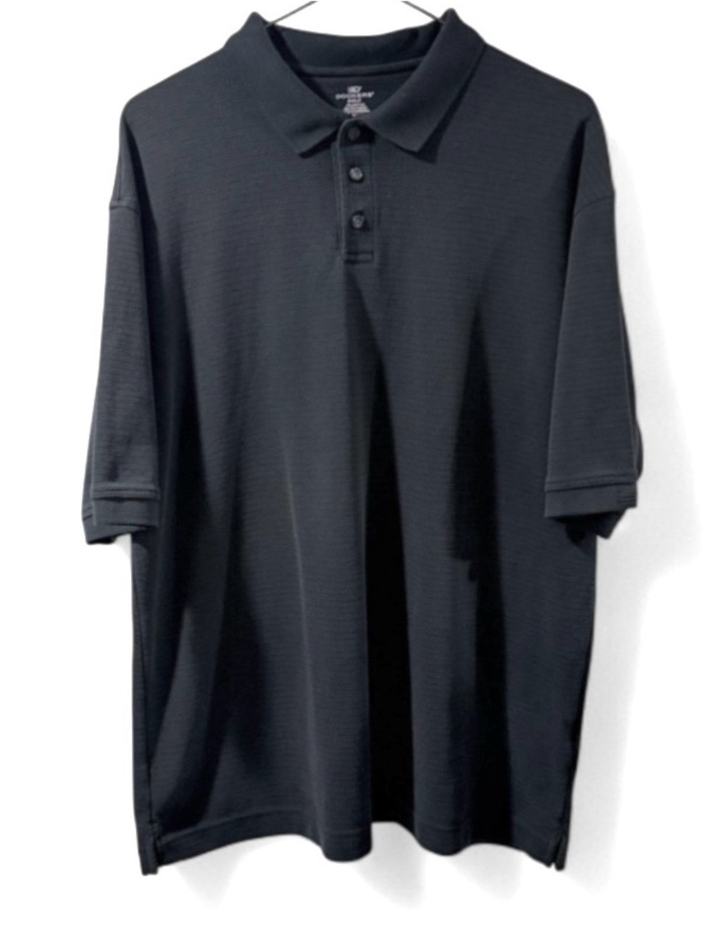 Vintage Dockers Relaxed Fit Black Golf Polo Shirt Size Men’s XL
